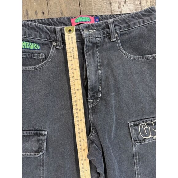 Empyre Jeans Ladies 10, Sk8ter, Street, Convertible, Wide Leg, Vintage Look - Picture 3 of 7